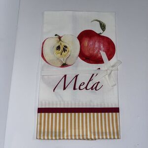New Williams Sonoma Kitchen Apple Towel- Great Gift